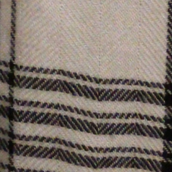 Forever 21 Black, Grey, and White Flannel Blouse - Picture 3 of 4